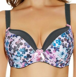 Freya Deco Debut Moulded Padded Plunge Bra SIZE US 32G